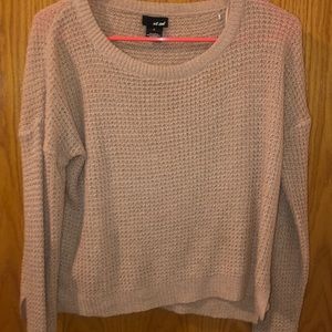 Crop top sweater